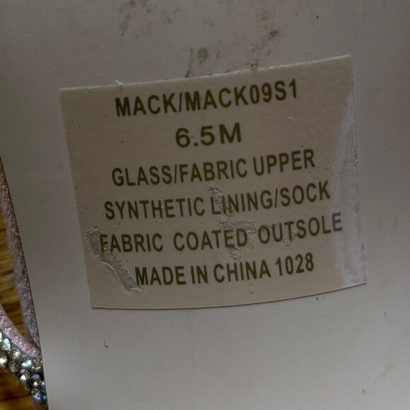 Steve Madden Strappy Sparkly Heel - Size 6.5 Women - Picture 11 of 12